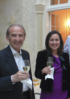 Nicolas and Laura Catena at the Getty House in San Francisco